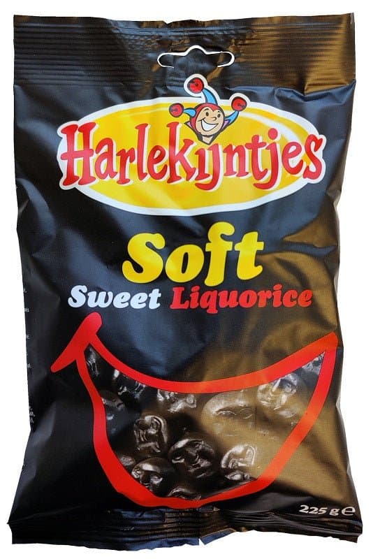 Harlekijntjes Sweet & Soft Licorice 225g