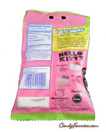 Pez Hedz Hello Kitty Soft Candy Chews Bag