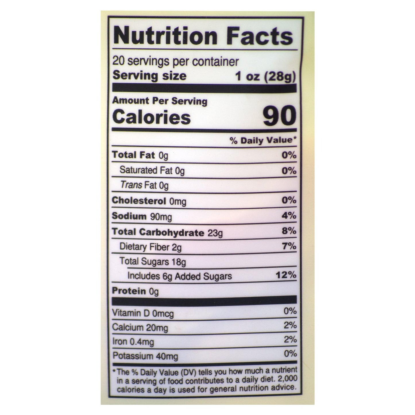 Nutty & Fruitty Soft Dry Cantalope
