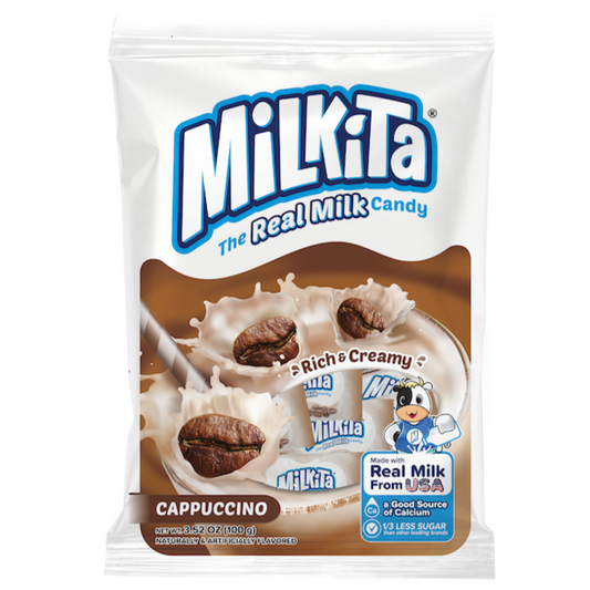 Milkita Cappuccino Milky Creamy Chewy Soft Candy