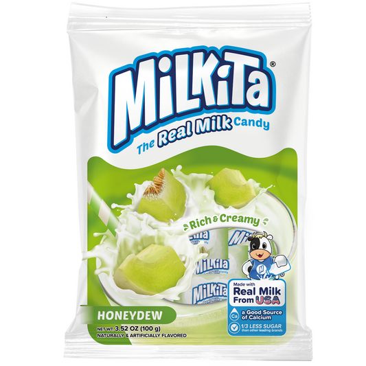 Milkita Melon Milky Creamy Chewy Soft Candy