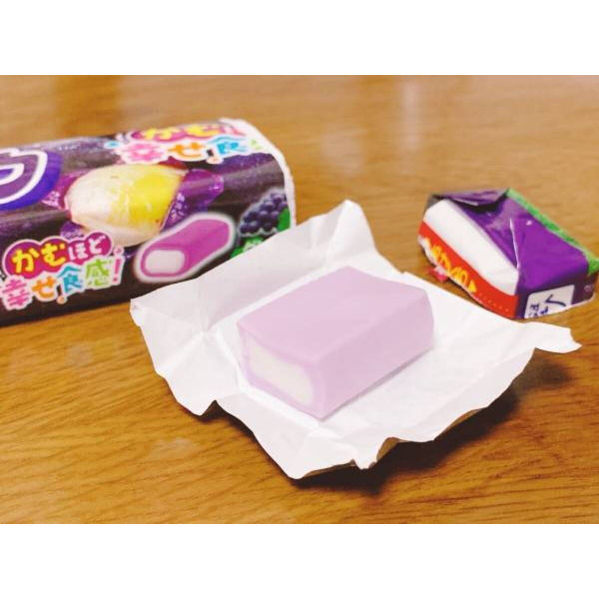 Morinaga Hi-Chew Japanese Soft Candy Grape Flavor 12 Pieces (Pack of 6)