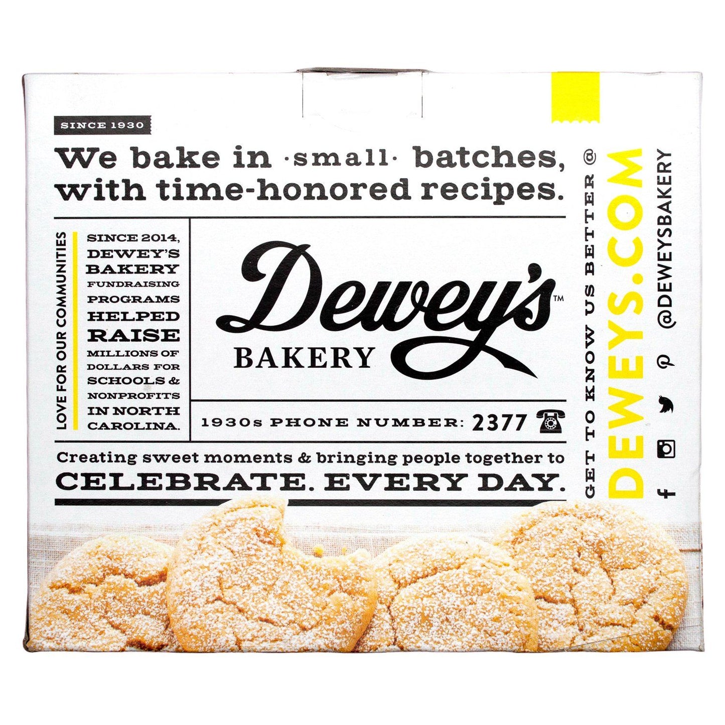 Dewey's Soft Baked Cookies