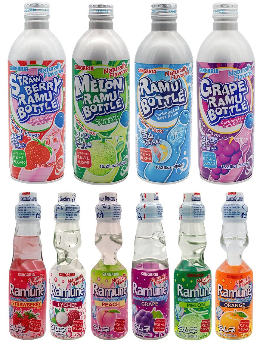 Sangaria Ramuné, Premium Carbonated Soft Drink